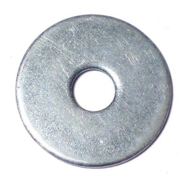 Fender Washer, For Screw Size 5/16" , Steel Zinc Plated Finish, 100 PK
